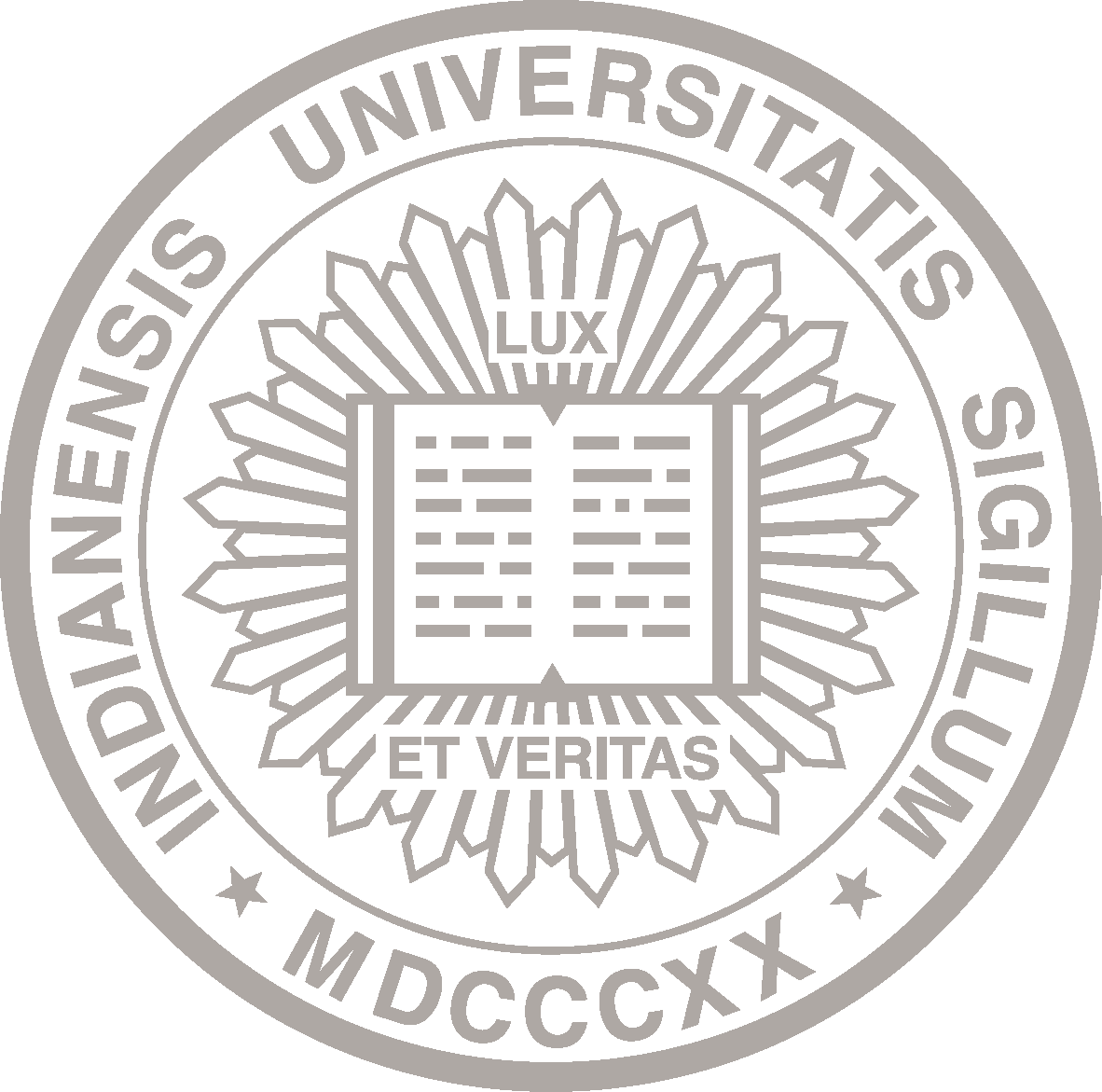 The IU Seal: Indianensis Universitatis Sigillum MDCCCXX